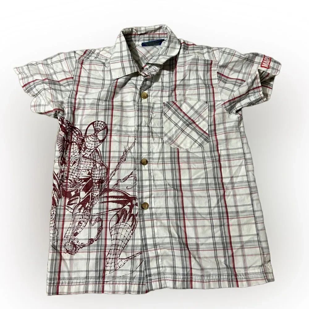 Y2K Spider-Man Boys Shirt